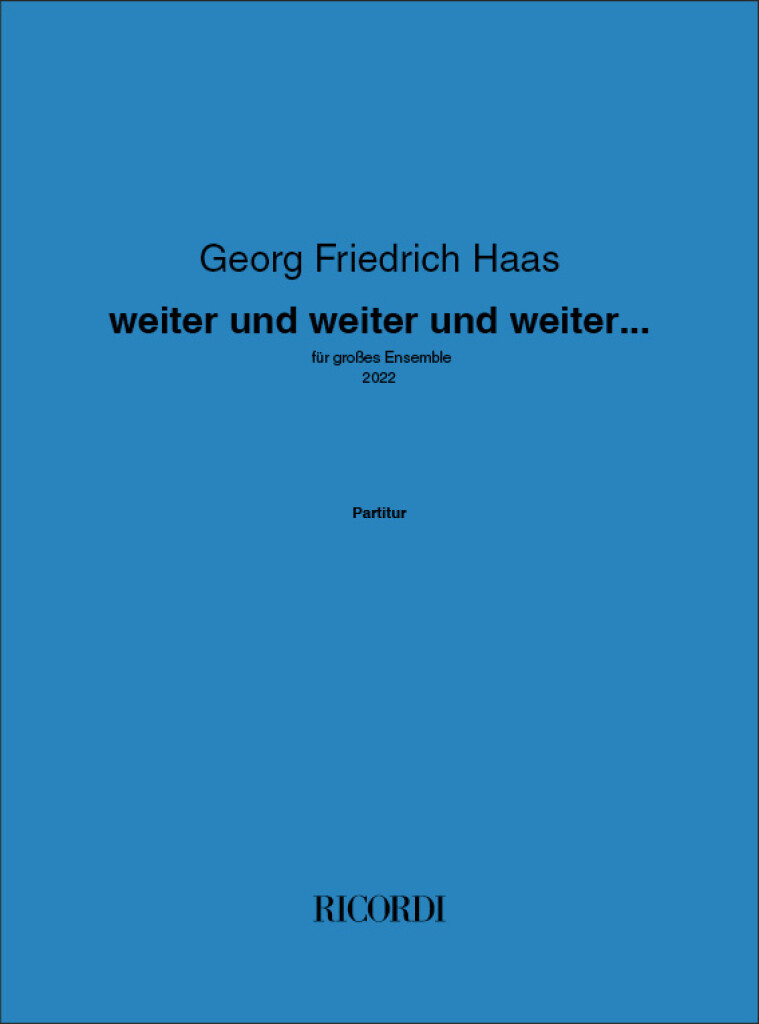 weiter und weiter und weiter...